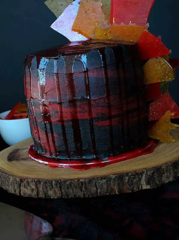 Fire and Blood Layer Cake