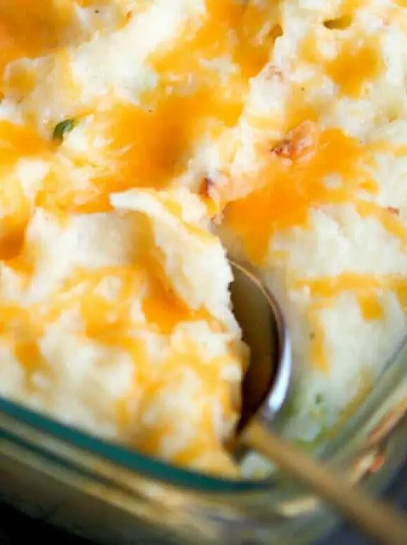 Loaded Mashed Potato Gratin