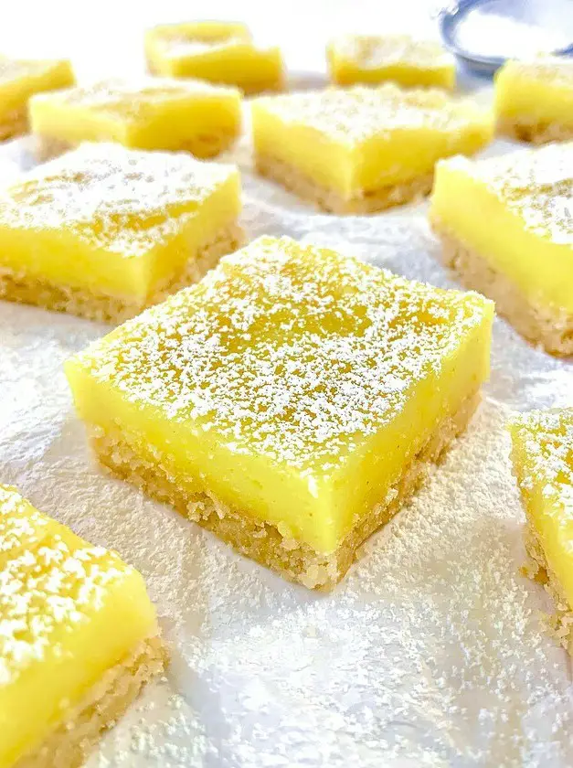 Perfect Vegan Lemon Bars