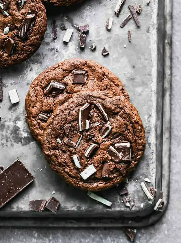 Chocolate Mint Cookies