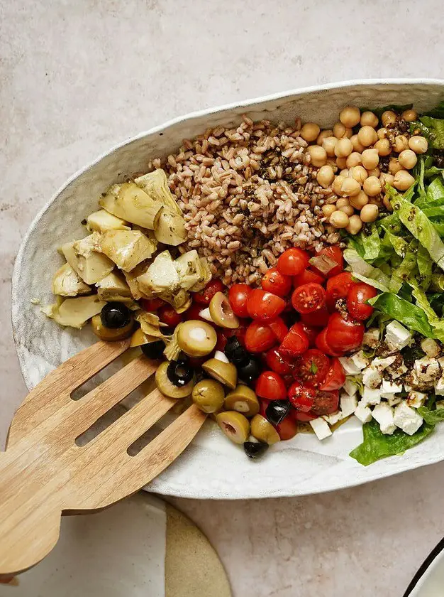 Jennifer Aniston Greek-Inspired Grain Bowl