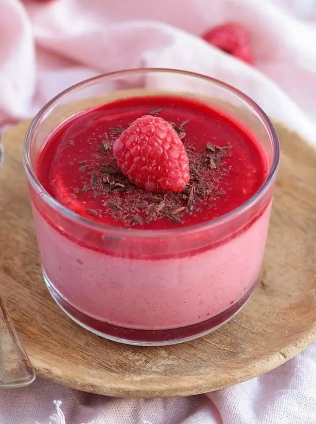 Easy Double Raspberry Mousse