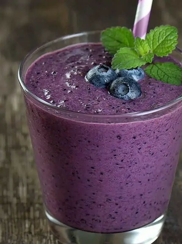 Keto Blueberry Smoothie