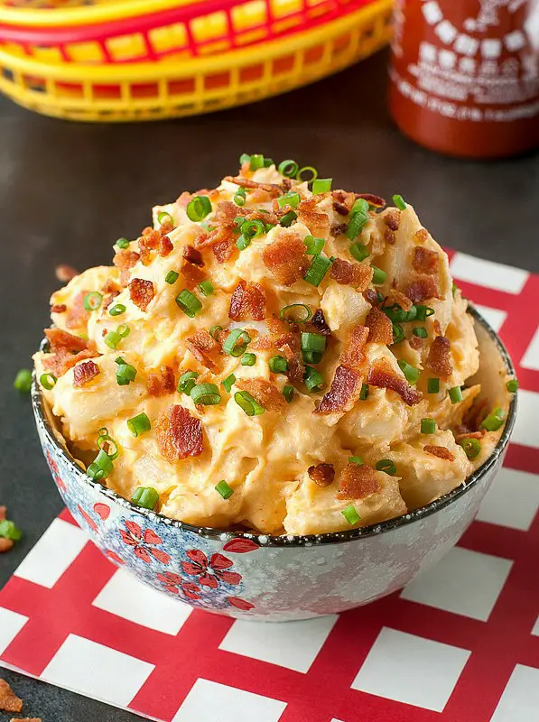 Bacon Sriracha Potato Salad