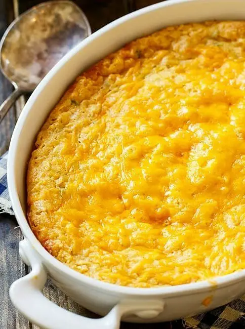 Cheesy Jalapeno Corn Casserole