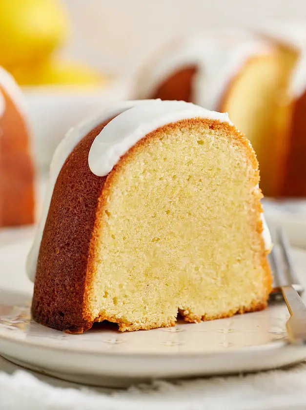 Lemon Glazed Lemon Bundt Cake