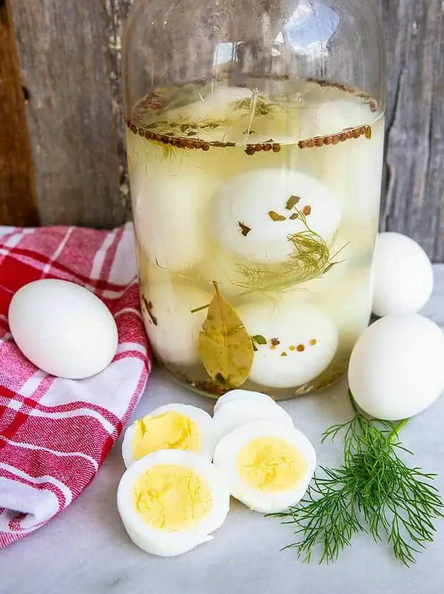 Refrigerator Pickled Eggs