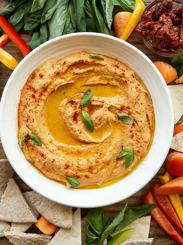 Sun Dried Tomato Hummus