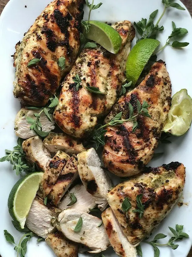 Simple Herbed Grilled Chicken