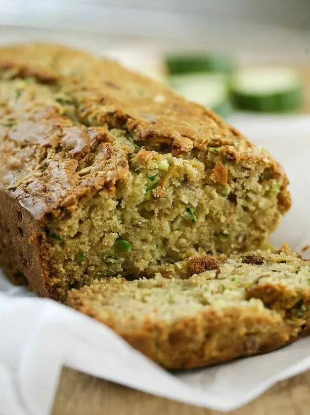 Low Sugar Zucchini Bread