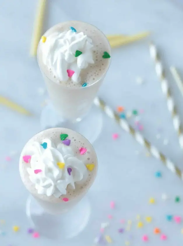 Vegan Birthday Cake Protein Shake