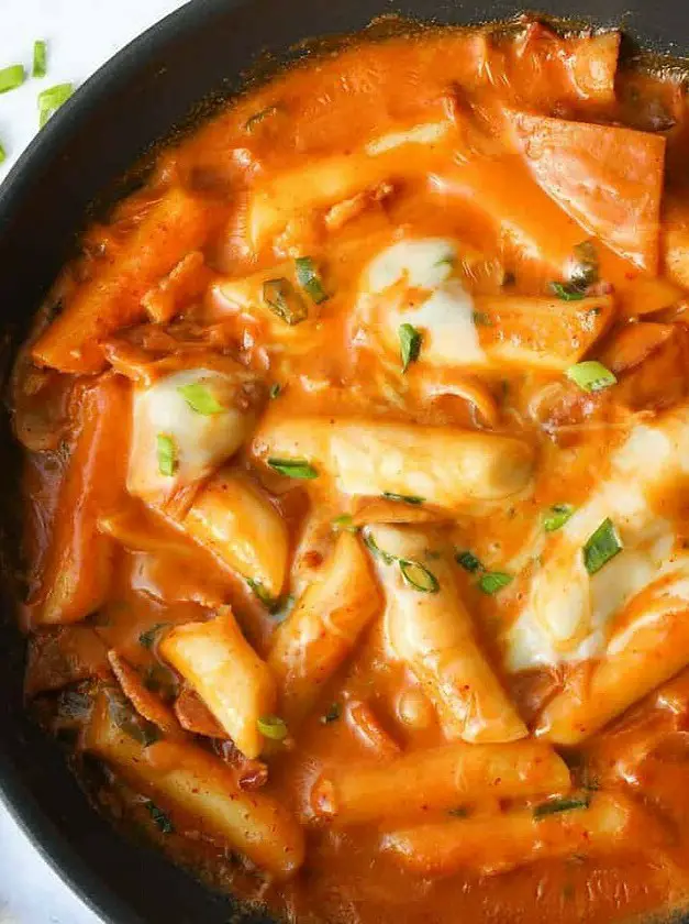 Creamy Rose Tteokbokki