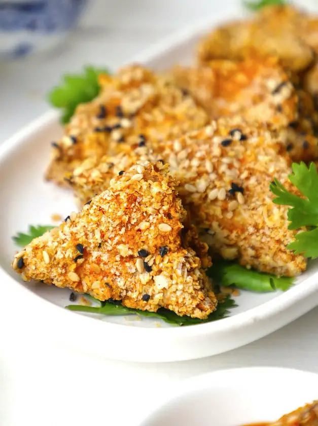 Air Fryer Crispy Tofu