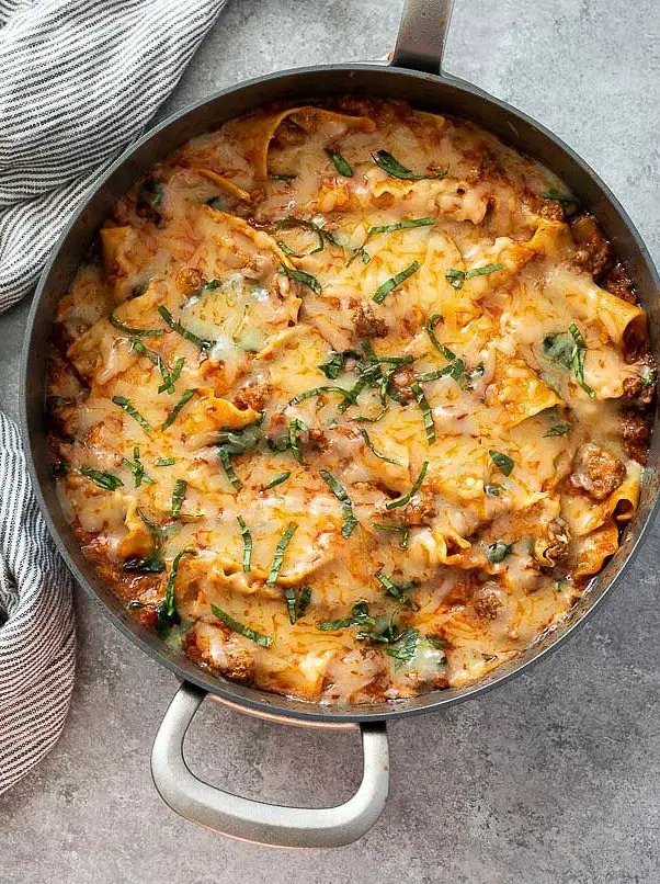 Skillet Lasagna