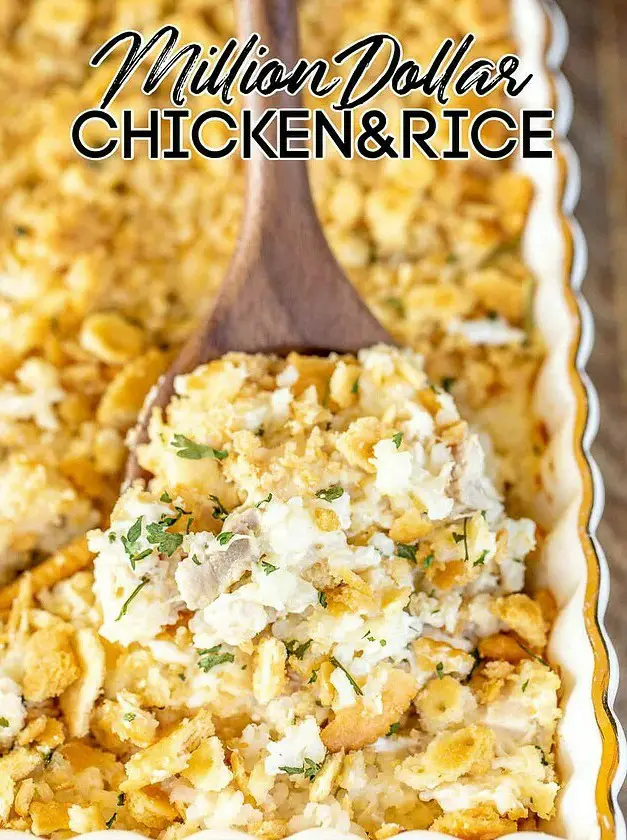 Million Dollar Chicken & Rice Casserole