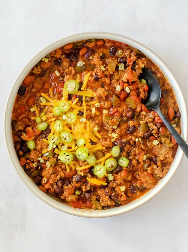 Healthy Game-Day Turkey Chili