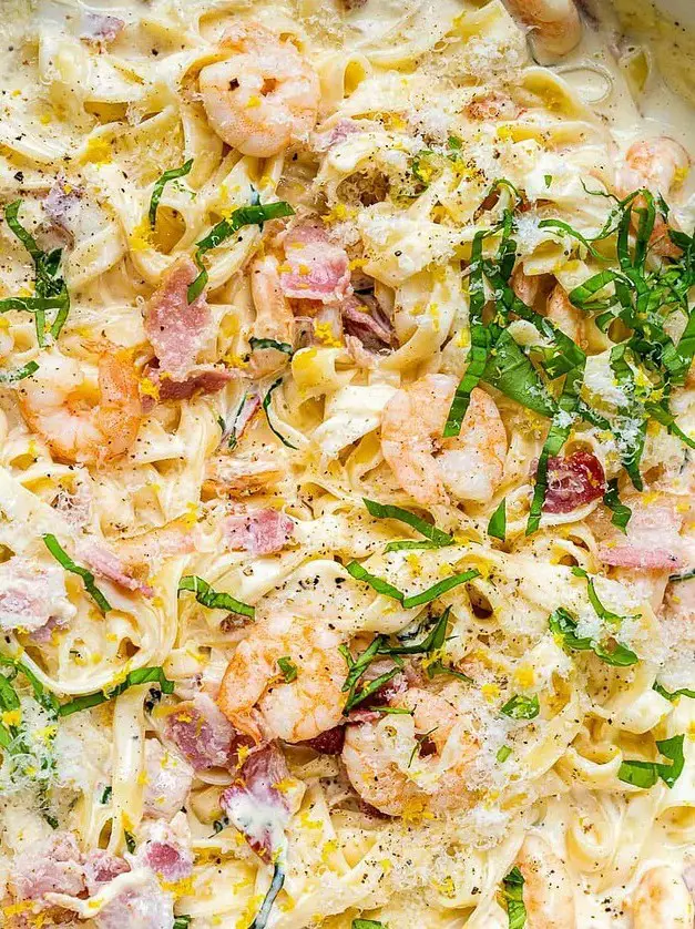 Creamy Shrimp Pasta