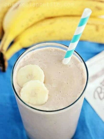 Chocolate Peanut Butter Breakfast Smoothie