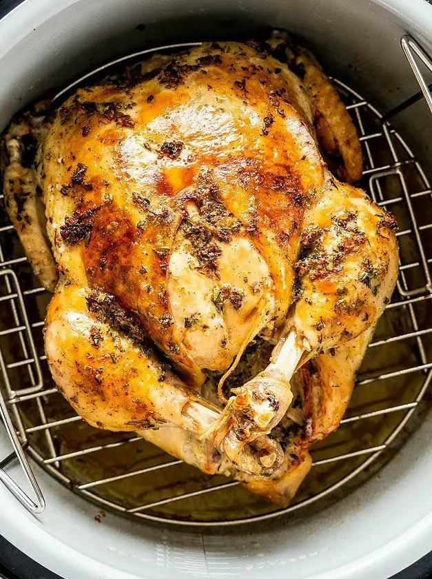 Pressure Cooker Whole Chicken