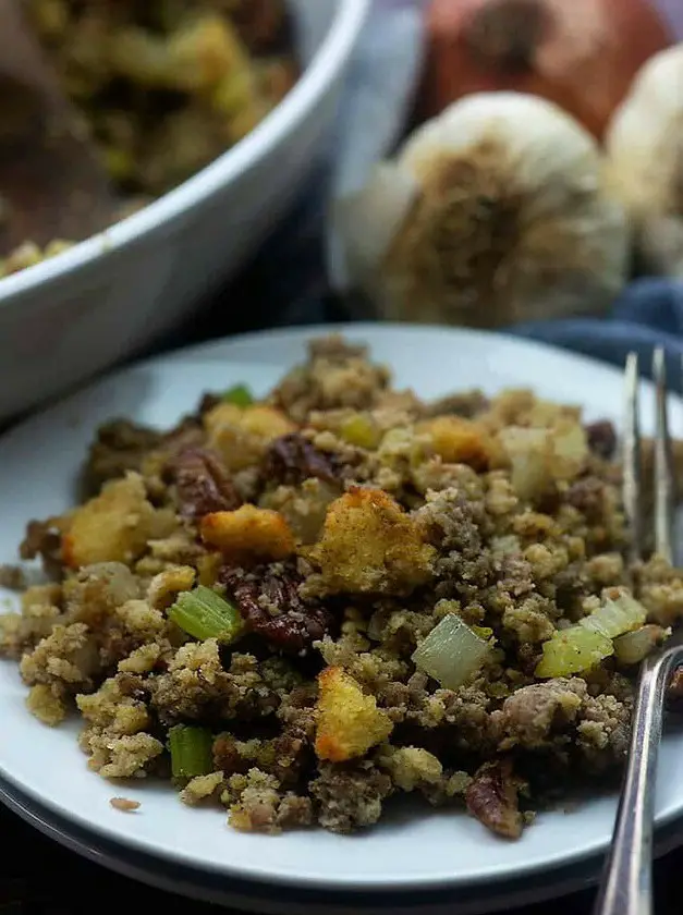 Low Carb Cornbread Stuffing