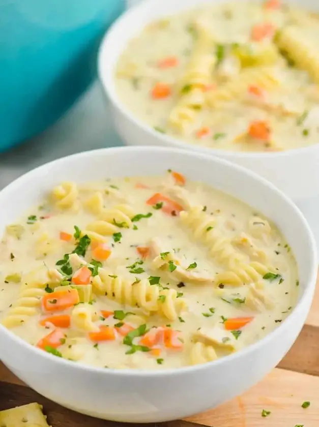 Creamy Chicken Noodle Soup