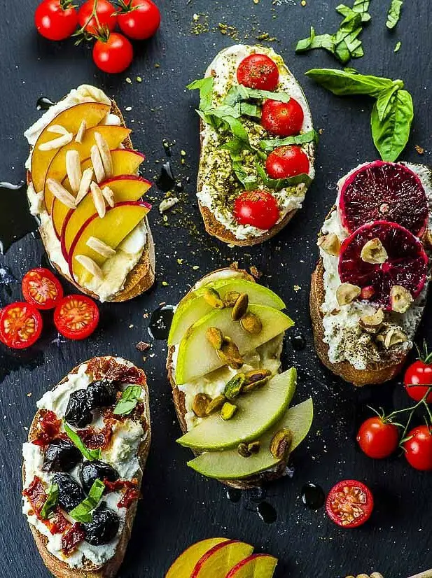 Ricotta Crostini