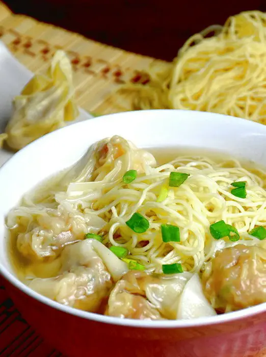 Cantonese Style Wonton and Wonton Soup