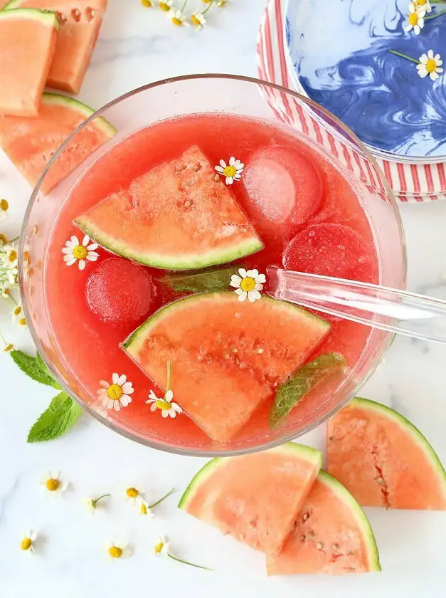 Watermelon Vodka Punch