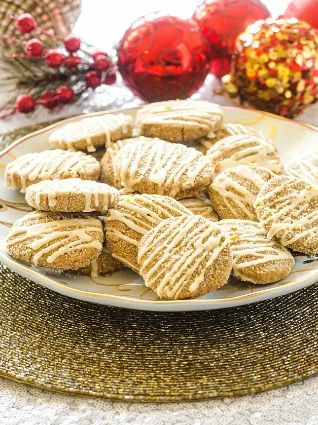 Orange Glazed Gingersnaps