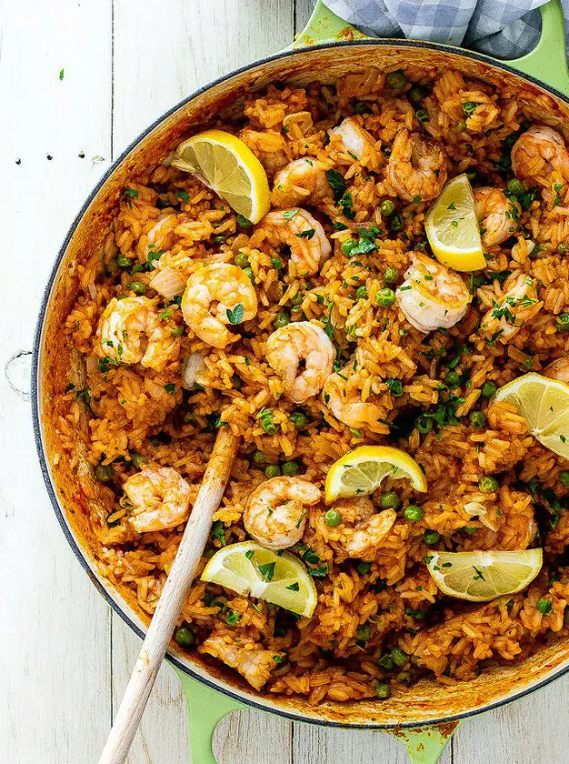 Garlic Butter Shrimp and Rice