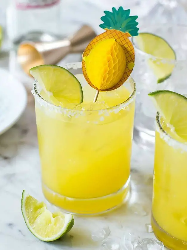 Pineapple Mezcal Margarita