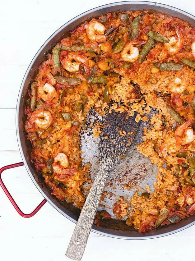 Open Fire Seafood Paella