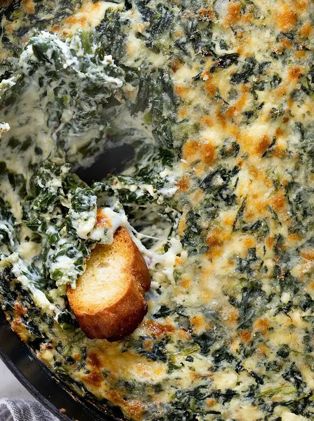 Easy Four Cheese Spinach Dip