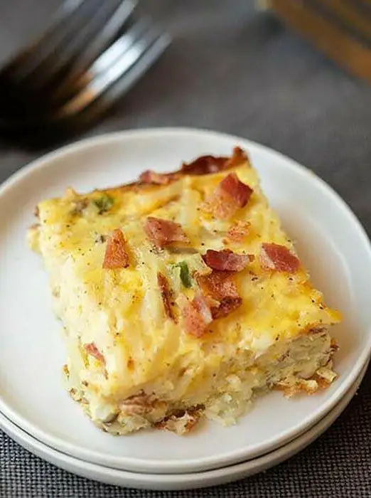 Bacon Egg and Cheese Breakfast Casserole