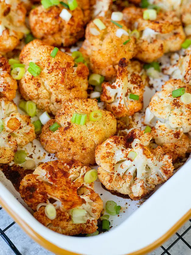 Spicy Roasted Cauliflower