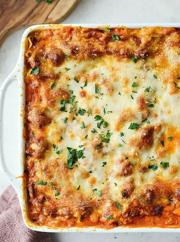 Small Batch Lasagna