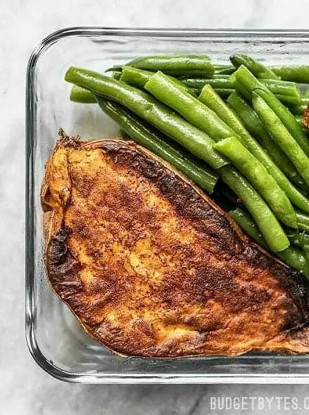 Smoky Chicken and Cinnamon Roasted Sweet Potato Meal Prep