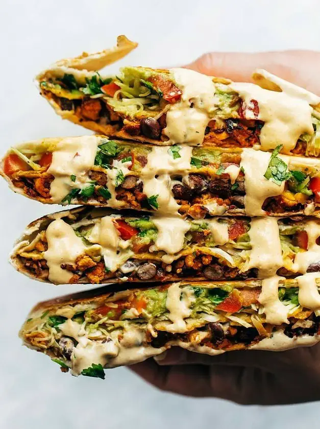 Vegan Crunchwrap Supreme