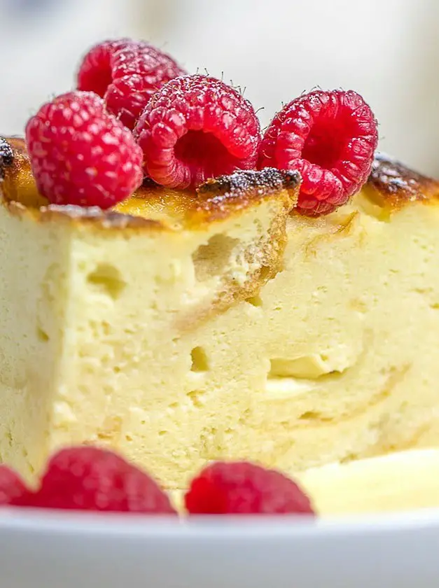 Custard Bread Pudding with Vanilla Sauce