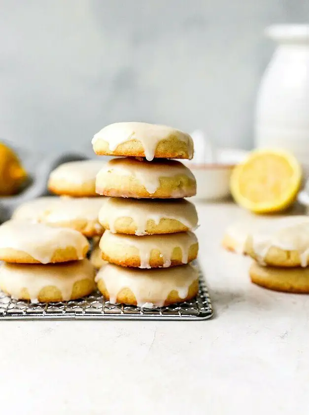 Glazed Lemon Cookies