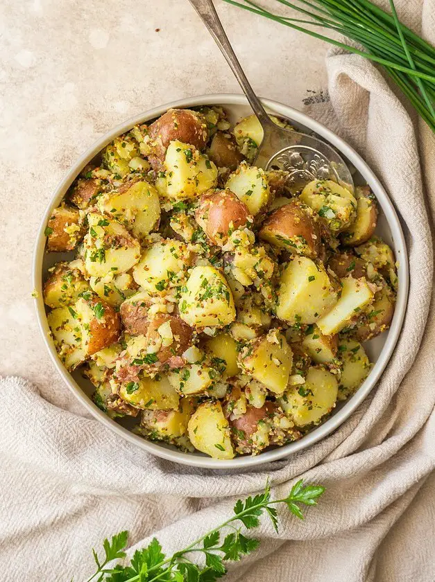 Herb and Mustard Potato Salad