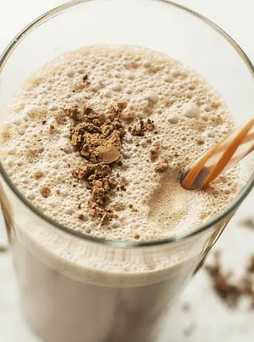 Chocolate Coconut Protein Breakfast Shake