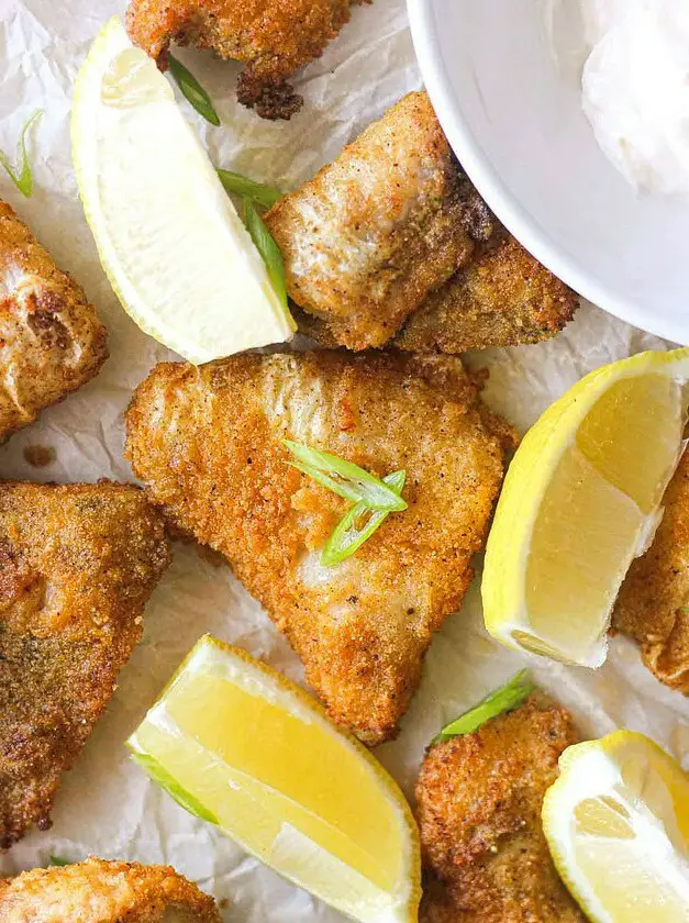 Air Fryer Catfish Nuggets