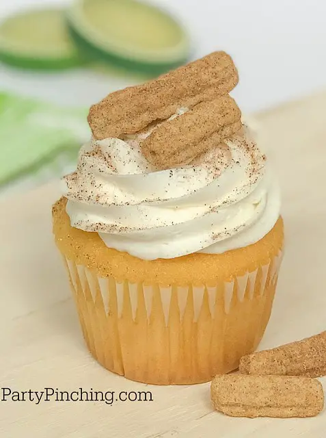 Easy Churro Cupcakes