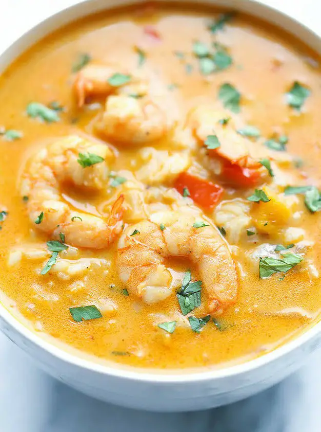 Easy Thai Shrimp Soup