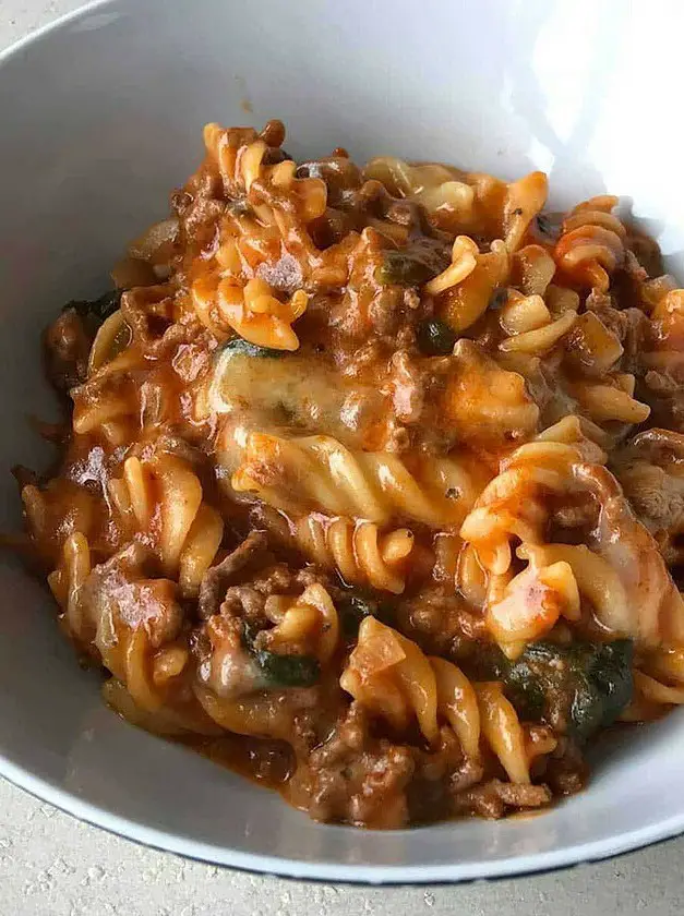 One Pot Mince and Pasta