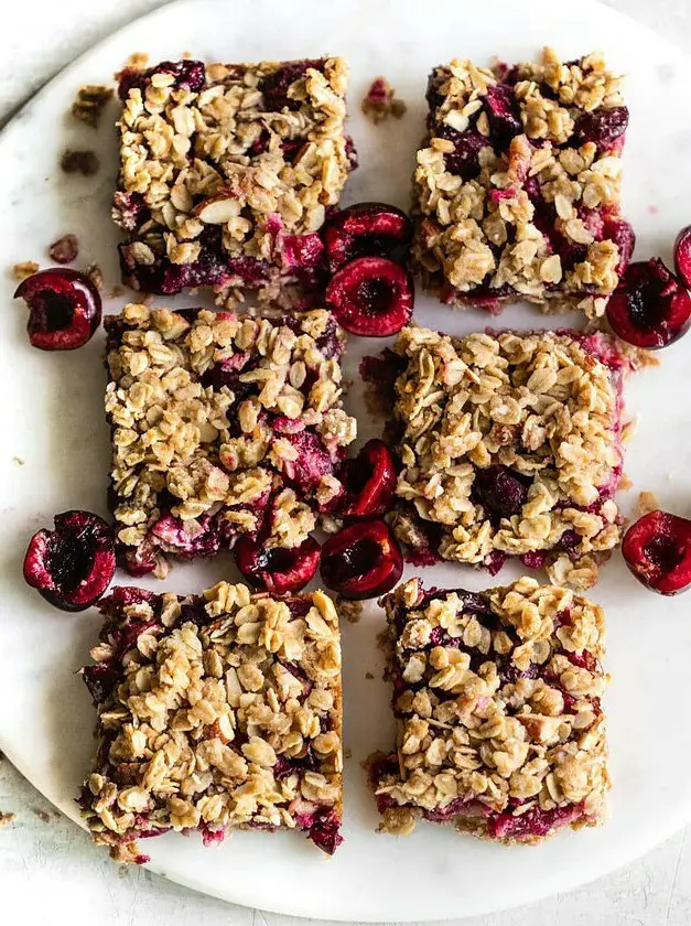 Cherry Breakfast Bars