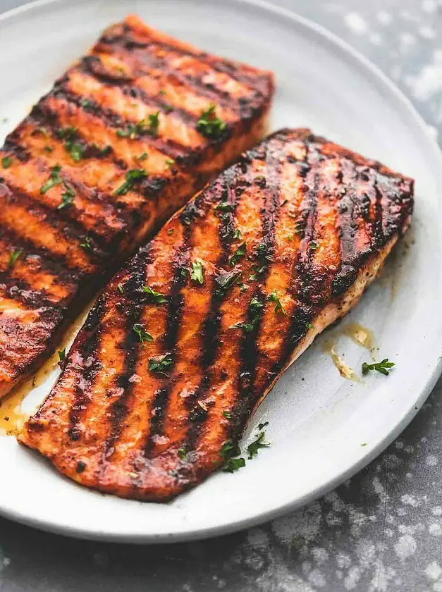 Cajun Honey Butter Grilled Salmon