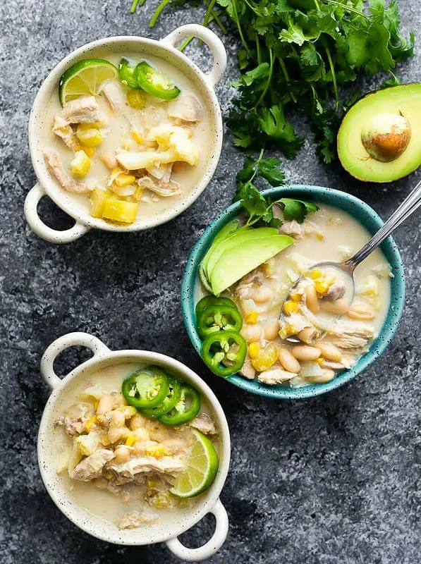 Crockpot White Chicken Chili