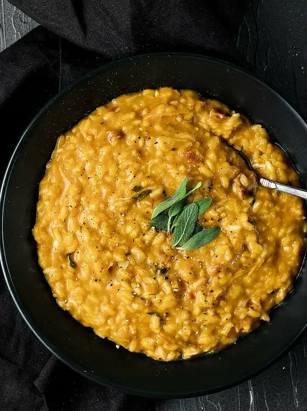 Creamy Pumpkin Risotto